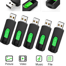 Green Lot 5/10/100x 32GB USB 2.0 Flash Drive Retractable Memory Stick Drives Pen picture