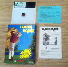 Leader Board 5.25 disk for Atari 8-bit computers - CIB incl security key - Rare picture