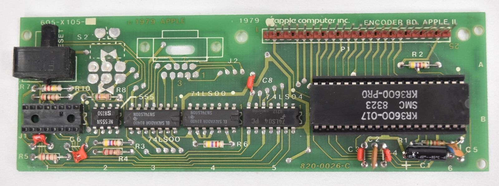 Vintage Apple II Keyboard Encoder 1979 605-X105