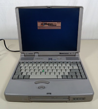 Vintage Toshiba Tecra 740CDT Laptop Intel Pentium MMX 147MB RAM 2GB HDD Win 2000 picture