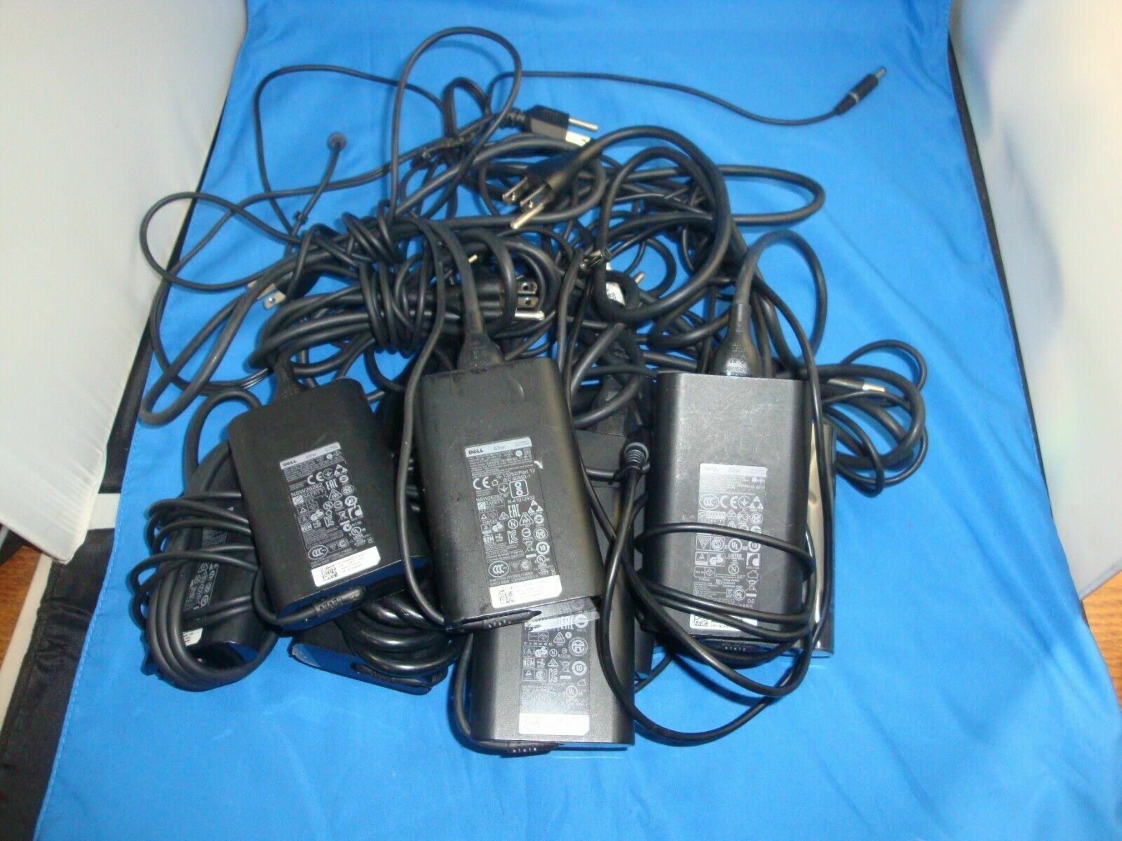 Lot of 12 OEM Dell Laptop Charger AC Power Adapter 19.5V 3.34A 65W PA-12