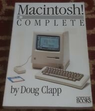 Vtg Macintosh Complete Manual Book By Doug Clapp 1984 Paperback  picture