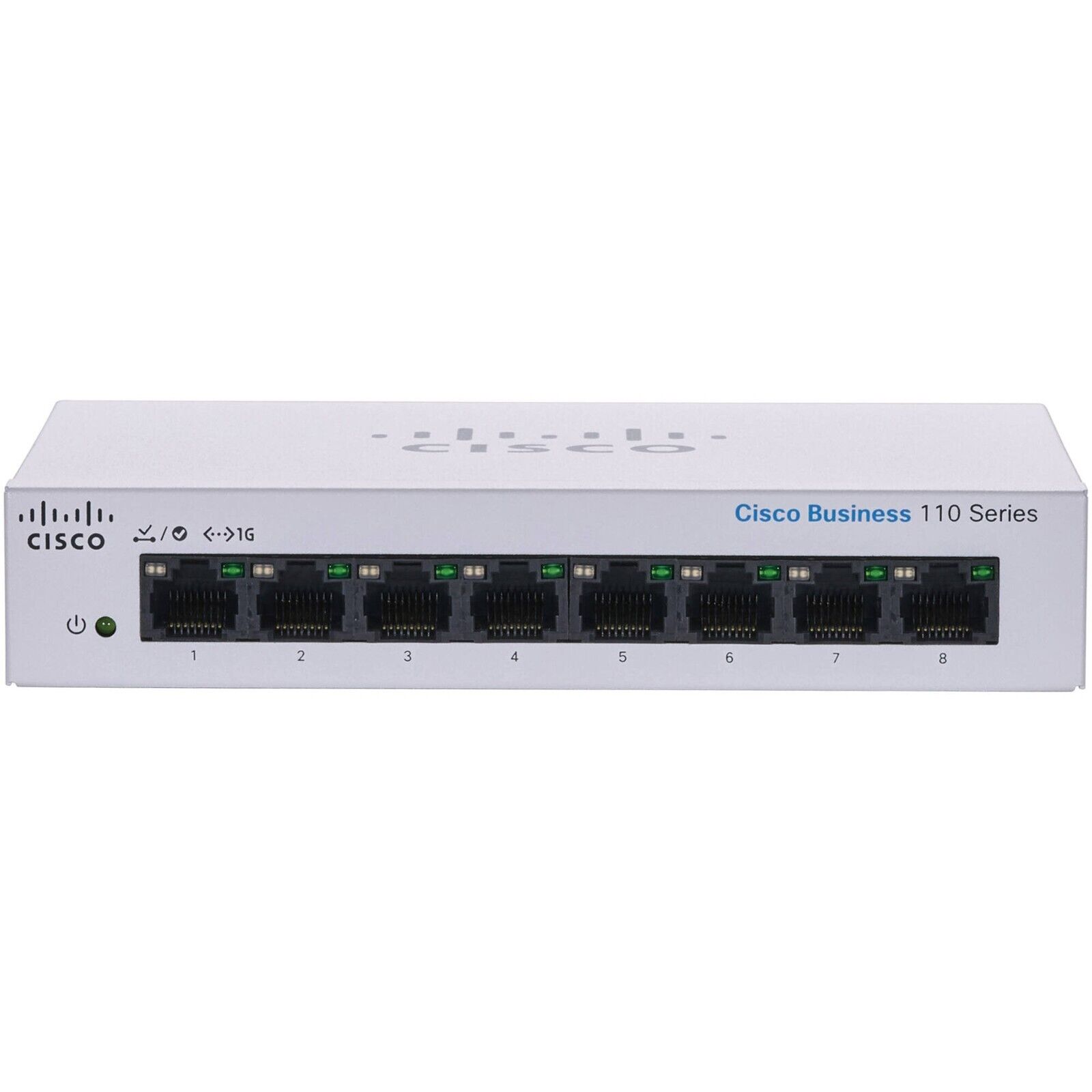 New Sealed Cisco CBS110-8T-D 8 Ports Unmanaged Switch