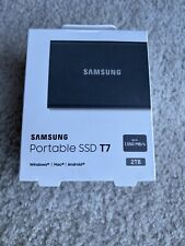 SAMSUNG T7 Portable SSD 2TB Up to 1050 MB/s USB 3.2 Brand New picture