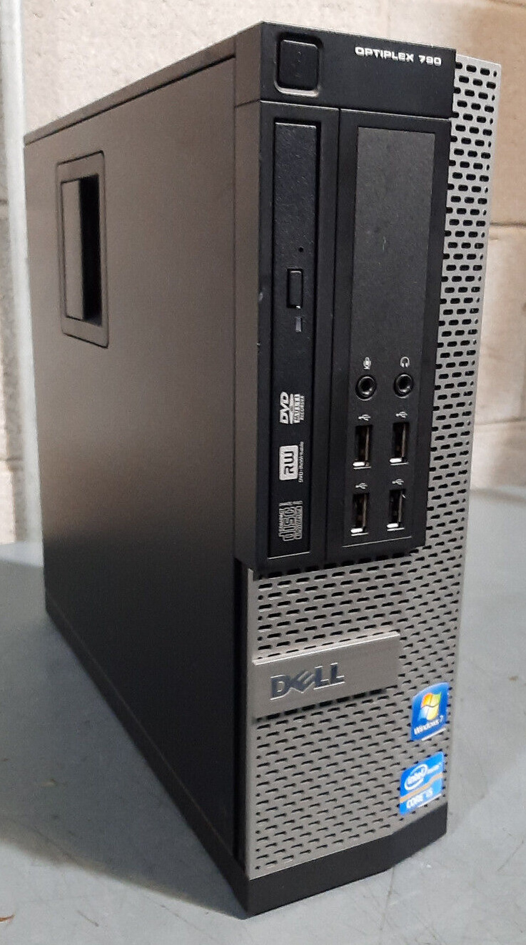 Dell OptiPlex 790 Desktop PC 3.10GHz Intel Core i5-2400 8GB RAM No HDD