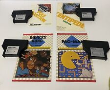 Atari Texas Instruments Game LOT W/ Manuals Donkey Kong PAC MAN Centipede Pole P picture