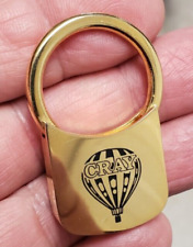Vintage Cray Research Supercomputer (CRI) YMP computer Keychain - Gold color picture