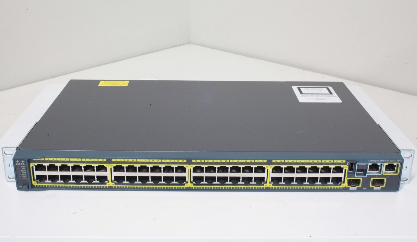 Cisco Catalyst 2960-S Series 10G 48-Port Network Switch SFP+ | WS-C2960S-48TD-L