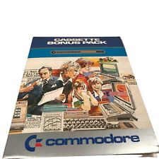 Cassette Bonus Pack Commodore 64 Software On Tapes C64 1983 Vintage Computing picture