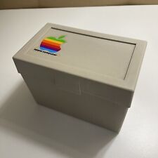 Vintage Apple Computers 1984 File Index Card Box Container 1980s Employee Office picture