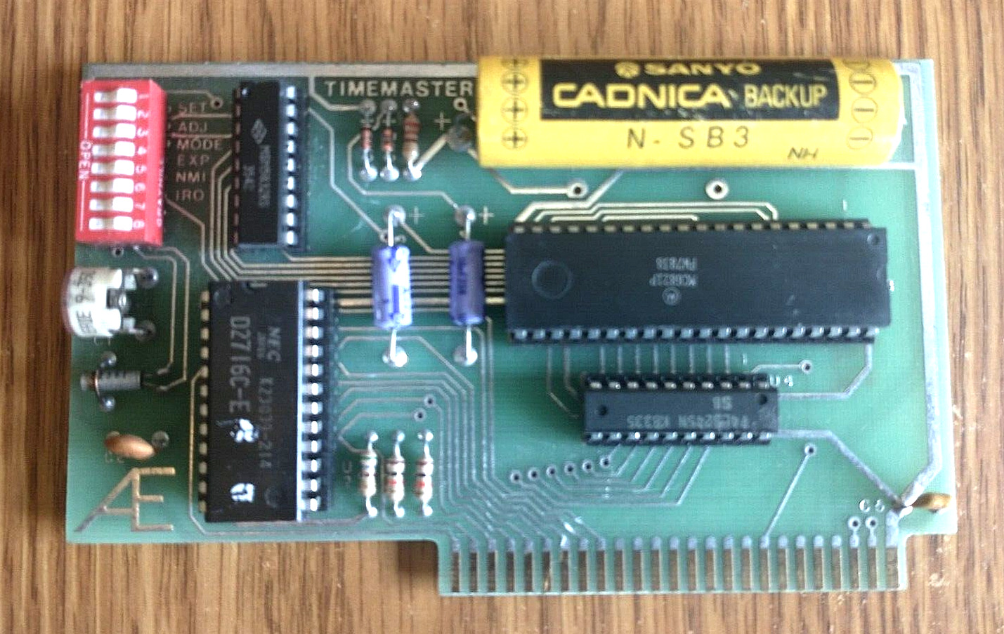 RARE 1983 Applied Engineering TIMEMASTER Apple Computer Circuit Board Vintage