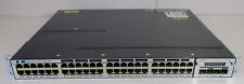 Cisco Catalyst WS-C3750X-48P-S Poe+ Dual Power C3KX-NM-10G Network Module picture