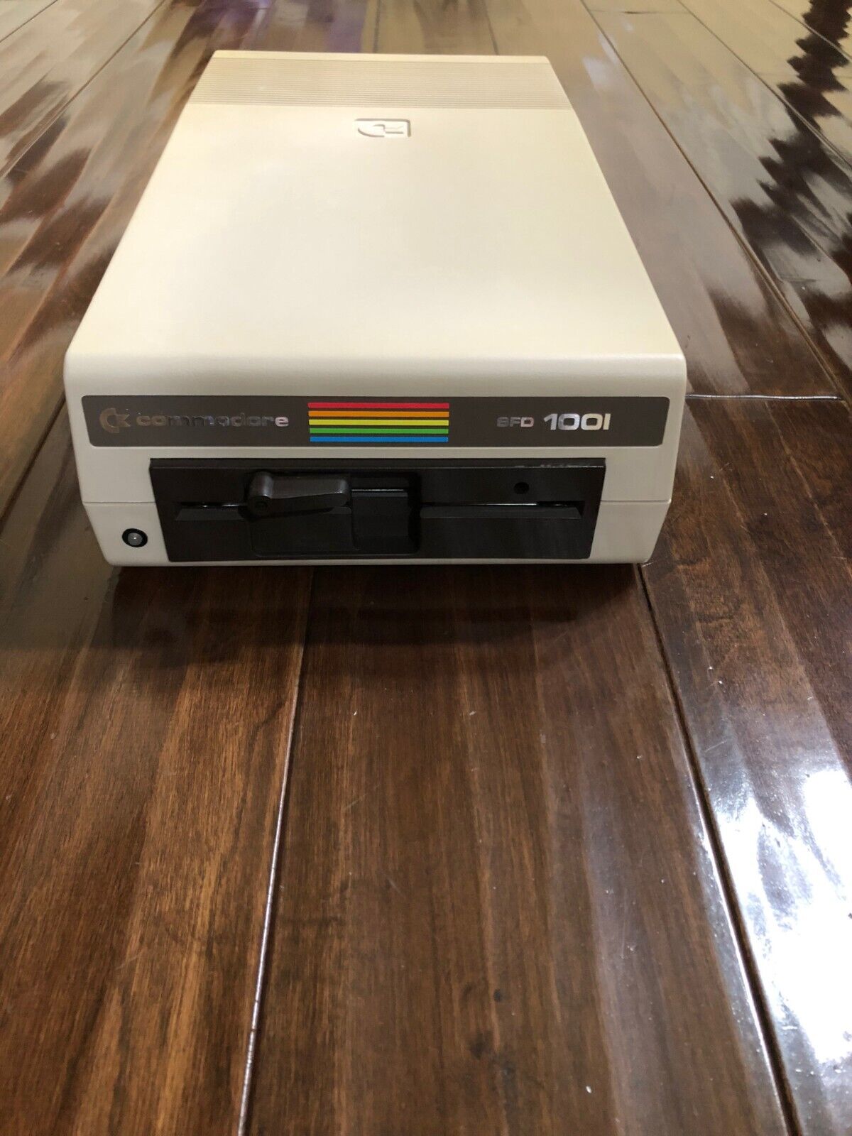 Commodore SFD-1001 Floppy Disk Drive Vintage Computer 64 PET Untested w/Cords