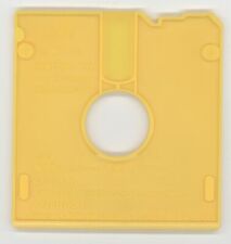 Vintage Apple Macintosh Plus - Yellow Floppy Drive Plastic Protector Disk picture