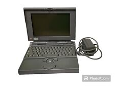 NOT WORKING Vintage MACINTOSH PowerBook 165 Laptop with AC Adapter picture