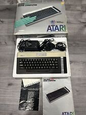 Atari 600XL Vintage Home Computer COMPLETE IN BOX W/ Manuals, Console, OEM CORDS picture