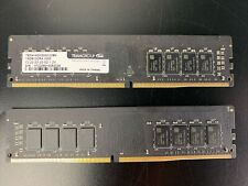 TEAM GROUP 32GB (2X16GB) RAM PC4-25600 DDR4-3200 SDRAM TED416G3200C22BK picture