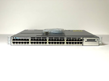 Cisco WS-C3750X-48PF-L 48 Port PoE 3750X Gigabit Switch - Dual PSU 715W 110W picture