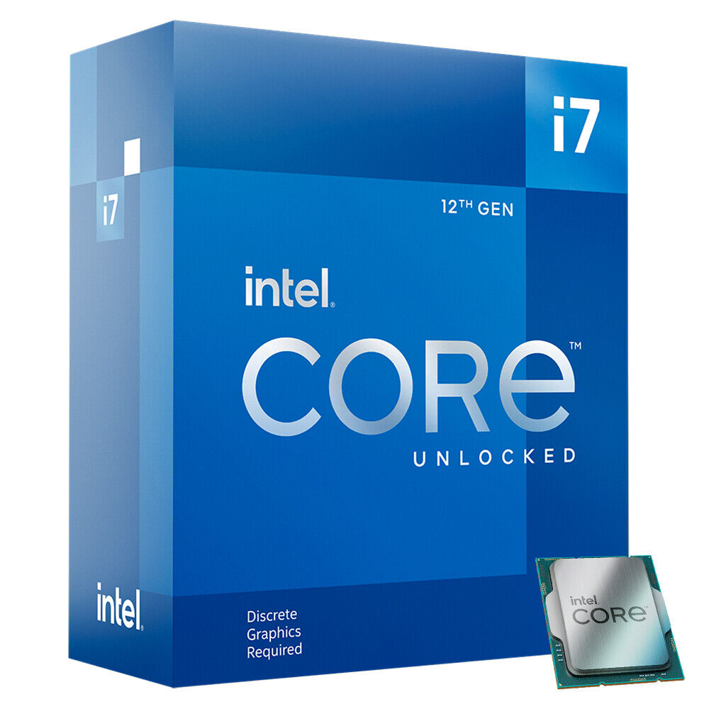Intel Core i7-12700KF Unlocked Desktop Processor - 12 Cores And 20 Threads
