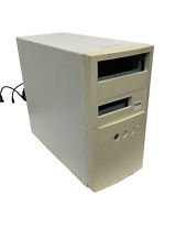 Vintage Beige AT Tower Computer Case - Turbo Button - W/tandy sticker picture