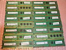 Micron 4GB 1Rx8 PC3-12800U Desktop RAM Memory  - USED (lot of 16) picture