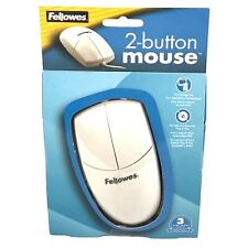 Vintage Fellowes 2-Button Mouse 98920 Plug & Play PS/2 New #8100-12 picture