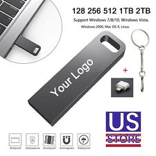 Personalized 2TB USB Flash Drive Metal U Disk Memory Stick Pen PC Laptop Storage picture