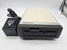 Atari 1050 Disk Drive with Power Adapter Tested Powers picture