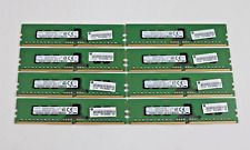 Lot of 8 Samsung 8GB 1Rx8 PC4 | CN M393A1K43BB0-CRC0Q 1736 | RDIMM Memory Sticks picture