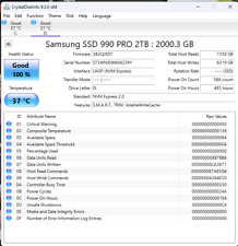 Samsung 990 PRO 2TB NVMe PCIe 4.0 M.2 2280 (MZ-V9P2T0B/AM) Internal SSD 465HRS picture