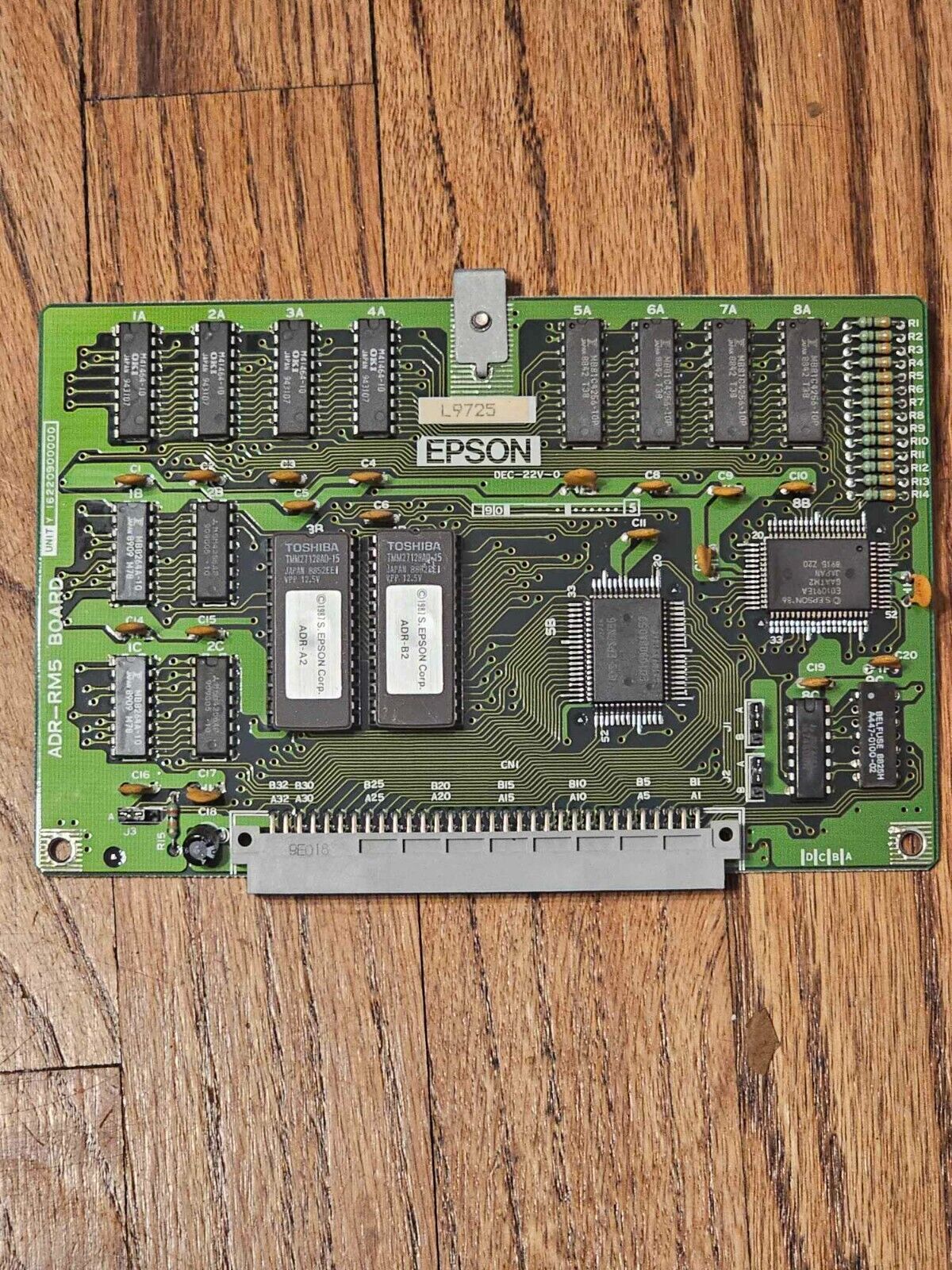 Vintage Retro Rare Epson Equity II+ ADR-RM5 Memory Board - ADR-A2 / B2 DEC-22V-0