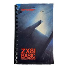 ZX81 Basic Programming Book for Vintage Sinclair Computer 1981 picture