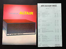 Vintage The Age of Altair MITS Brochure with 1975 Price Guide picture