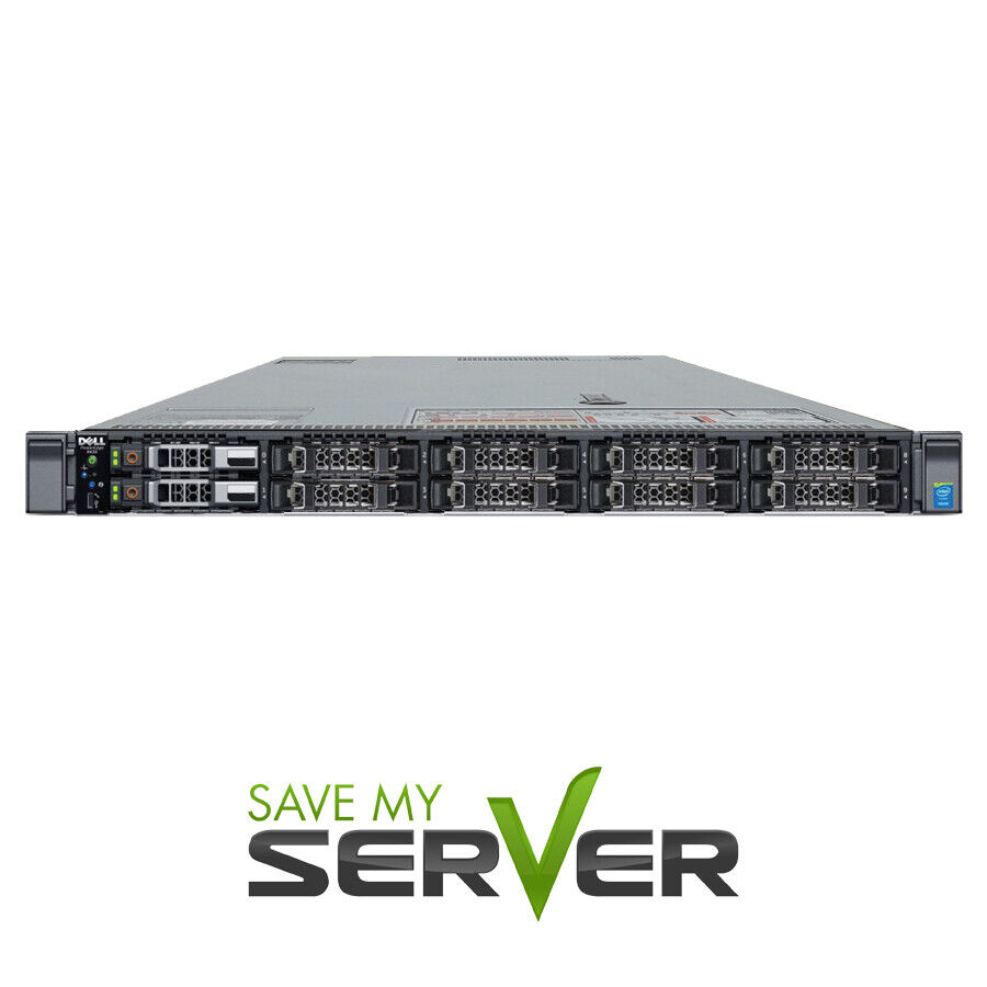 Dell PowerEdge R630 Server | 2x E5-2680 V3 = 24 Cores | 64GB | H330 | 1TB SSD
