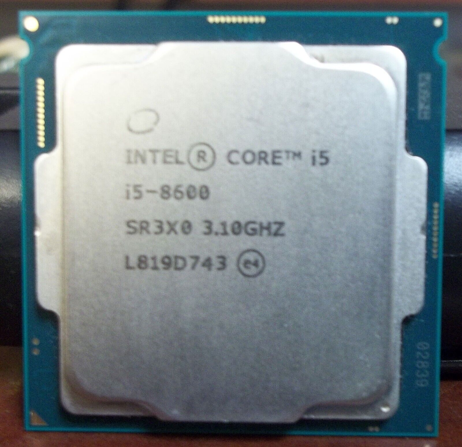 Intel SR3X0 Processor i5-8600 3.10 GHz 