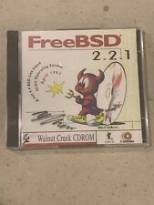 Vintage 1997 FreeBSD 2.2.1 UNIX Compatible 32-bit Operating System NEW SEALED picture