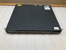 Cisco WS-C3650-48PS Catalyst 4-SFP 48-Port PoE Ethernet Network Switch picture