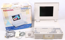 Vintage TOSHIBA T6600C Portable Laptop - Boots to Windows Mouse and CD Tray picture