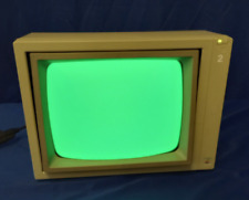 Vintage 1980s CRT Apple Monochrome Monitor IIe A2M2010 GREEN Phosphor FOR PARTS picture