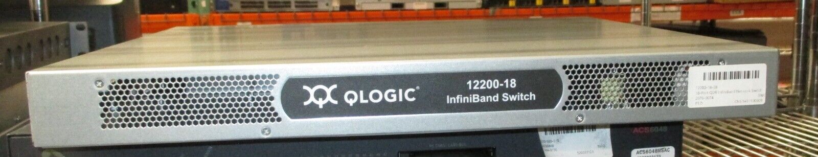 QLOGIC 12200-18-28 18-Port QDR InfiniBand Network Switch