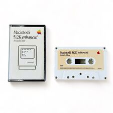 Apple Macintosh 512k Enhanced VTG 1986 A Guided Tour Cassette Tape picture