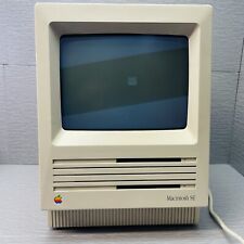 Apple Macintosh SE 1Mbyte RAM, Two 800K Drives Vintage M5010 1986 Powers On picture