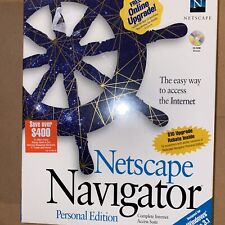 NETSCAPE NAVIGATOR Personal Edition Windows95 & 3.1 Vintage BRAND NEW SEALED picture