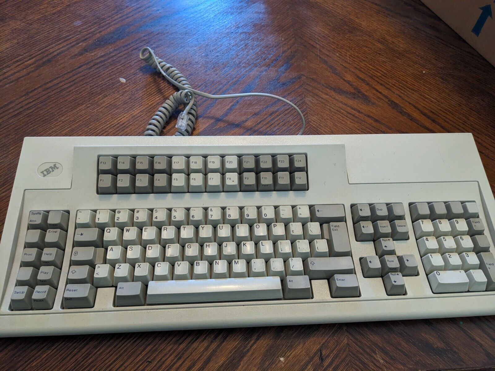 IBM Model M Terminal Vintage Clicky Mechanical Keyboard 122-Key, Unmodded, RJ45
