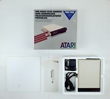 Atari 1030 Modem With Modemlink In Box With Styrofoam Insert 600XL 800XL 130XE picture