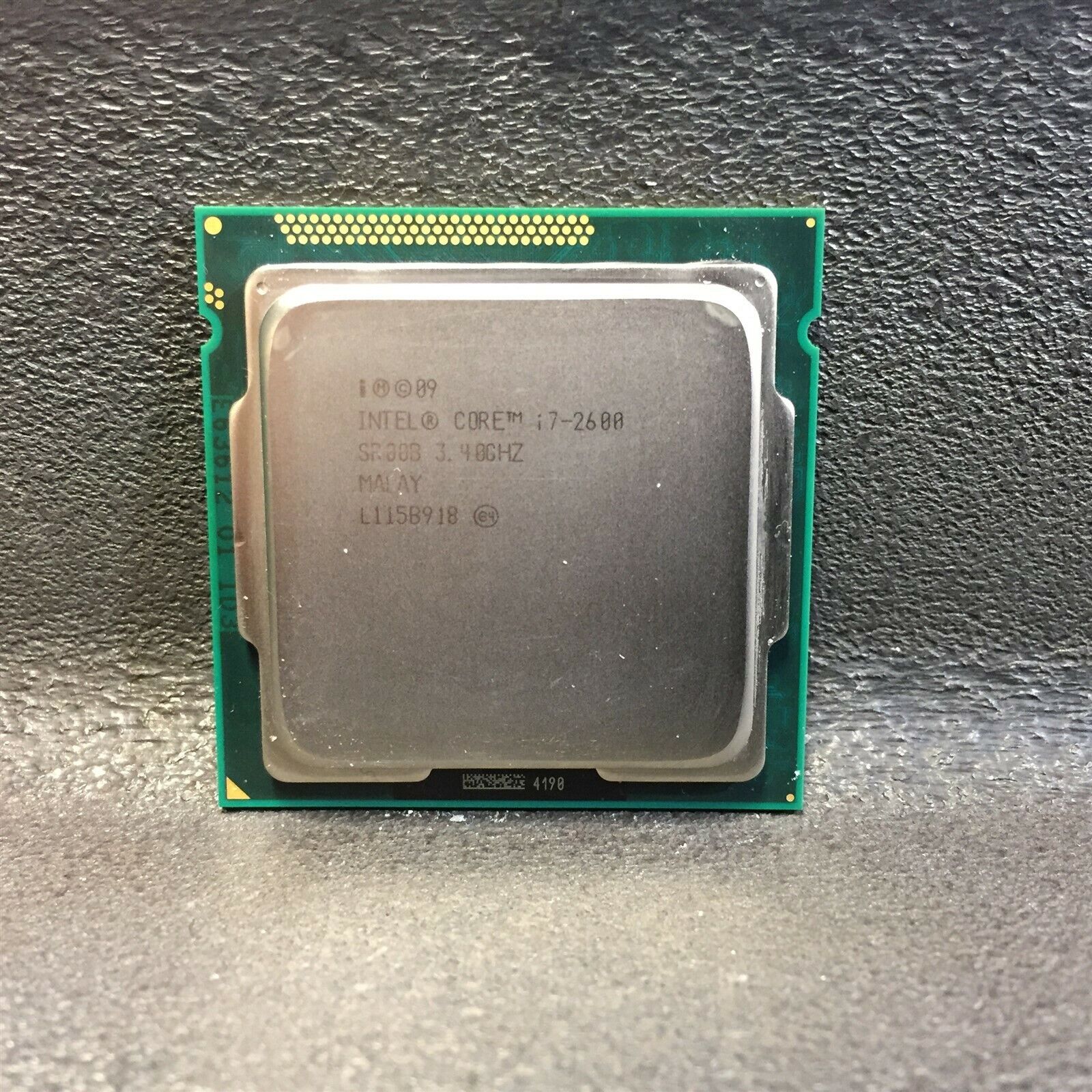 Intel Core i7-2600 SR00B 3.40GHz 8MB Quad Core LGA1155 Processor CPU Tested