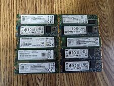 LOT OF 10 Mixed 256GB M.2  SSD picture