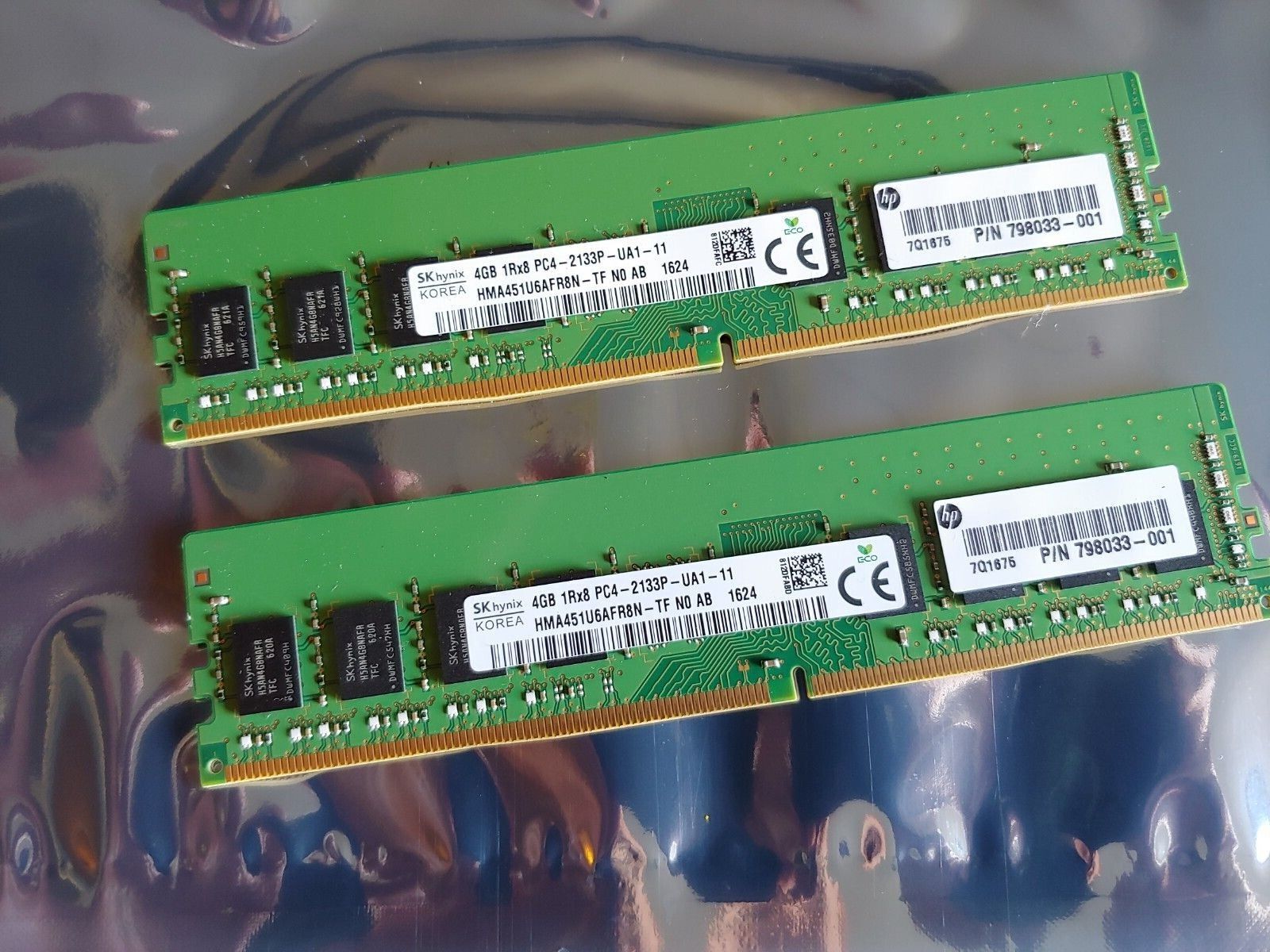 HP 8GB (2x4GB) PC4-17000 DDR4 Desktop Memory RAM 798033-001 - 120 Available