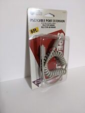 PS/2 Vintage Cable Port Extension 6-Pin Mini Din M/F Never Opened New by Woods picture