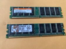2 X 512MB = 1GB DDR RAM Vintage Retro Kingston Hynix 400 MHZ picture
